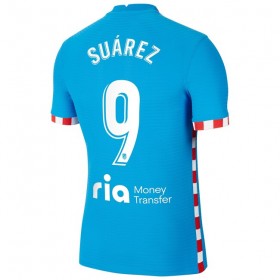 Jalkapallo Pelipaidat Atlético Madrid Luis Suarez 9 Kolmaspaita 2021-2022 Lyhythihainen